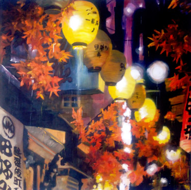 Tokyo, une allée aux lanternes